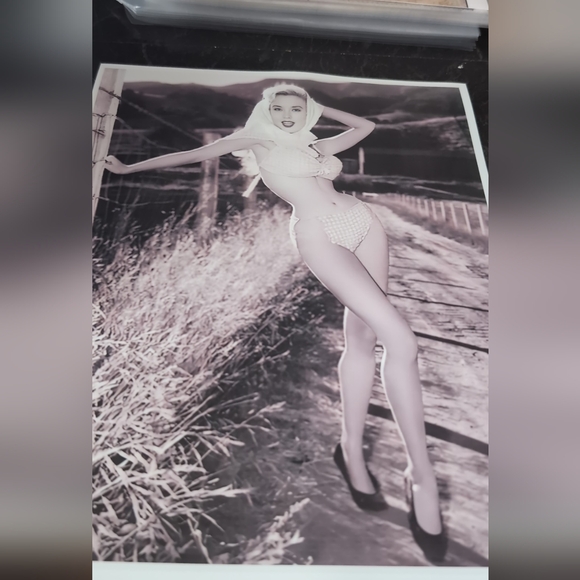 Vintage Pinup Sexy unFramed Photos 50s Hollywood Glamour Girls Art Set! - Picture 6 of 7